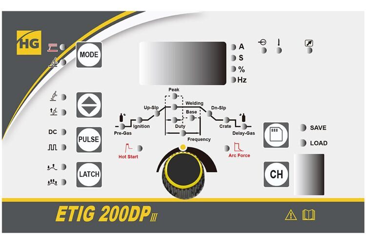 АППАРАТ АРГОНОДУГОВОЙ СВАРКИ HUGONG ETIG 200DP III